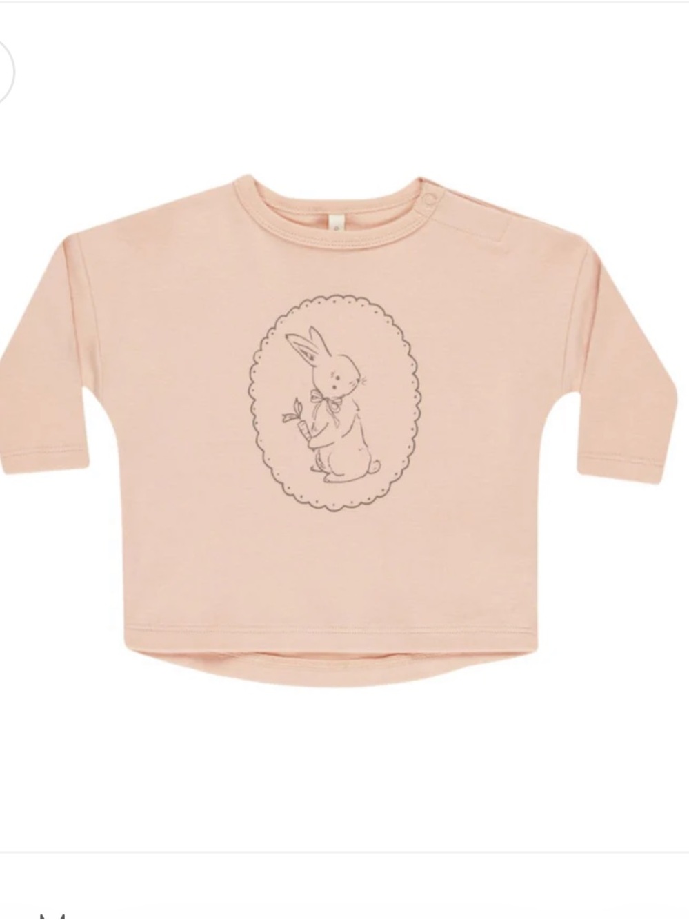 Quincy Mae Long Sleeve Tee - Bunny